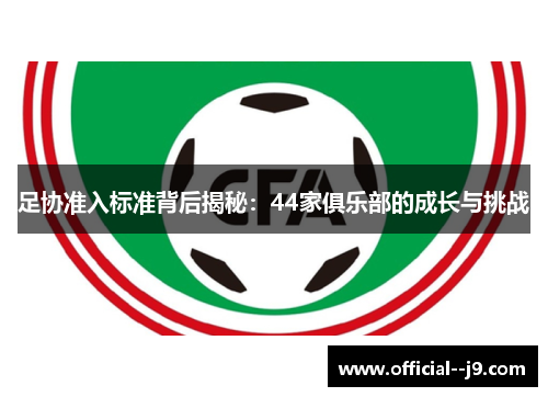 足协准入标准背后揭秘：44家俱乐部的成长与挑战