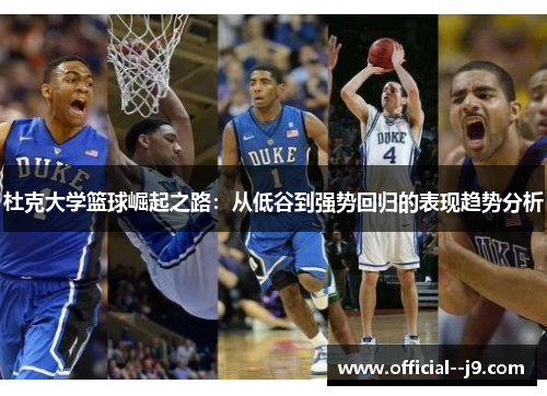 杜克大学篮球崛起之路：从低谷到强势回归的表现趋势分析